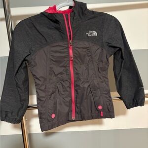 The North Face Black Jacket with Pink Trim